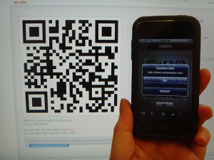 Capturing a QR Code