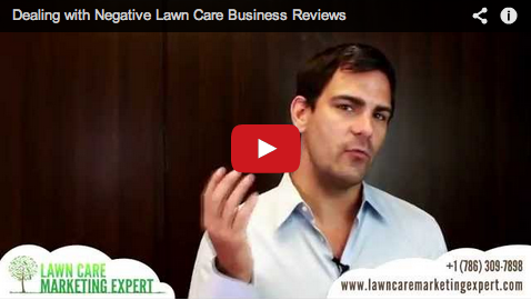 Dealing With Negative Reviews of Your Lawn Care Business on Google & Yelp